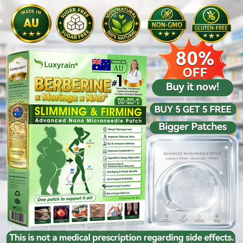 𝐎𝐟𝐟𝐢𝐜𝐢𝐚𝐥 🇦🇺AU 𝐒𝐭𝐨𝐫𝐞 | ✨🧑‍⚕️Luxyrain® 𝐌𝐨𝐫𝐢𝐧𝐠𝐚 · Horse Chestnut · 𝐁𝐞𝐫𝐛𝐞𝐫𝐢𝐧𝐞 × 𝐍𝐀𝐃+ 𝟏𝟎-𝐢𝐧-𝟏 𝐀𝐝𝐯𝐚𝐧𝐜𝐞𝐝 𝐍𝐚𝐧𝐨 𝐌𝐢𝐜𝐫𝐨𝐧𝐞𝐞𝐝𝐥𝐞 𝐏𝐚𝐭𝐜𝐡 — 𝐎𝐧𝐜𝐞 𝐃𝐚𝐢𝐥𝐲, 𝐕𝐢𝐬𝐢𝐛𝐥𝐞 𝐑𝐞𝐬𝐮𝐥𝐭𝐬 𝐢𝐧 𝟕 𝐃𝐚𝐲𝐬 (obesity, ｌｏｏｓｅｓｋｉｎ,diabetes, sleep apnea, joint issues, and more For)