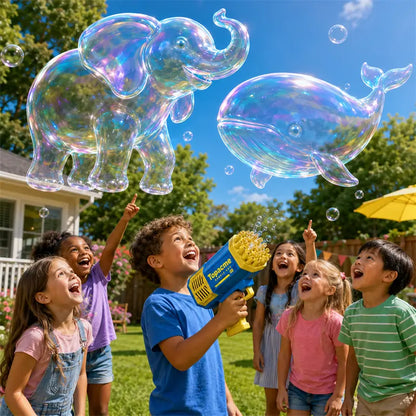 Topacme® 3D Magic Bubble Blaster —— Animal & Ocean Fantasy Theme