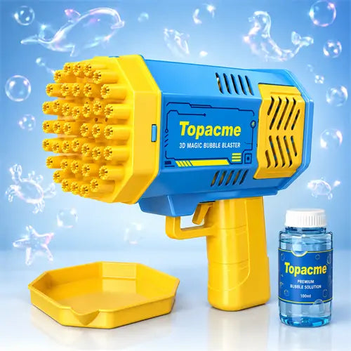 Topacme® 3D Magic Bubble Blaster —— Animal & Ocean Fantasy Theme